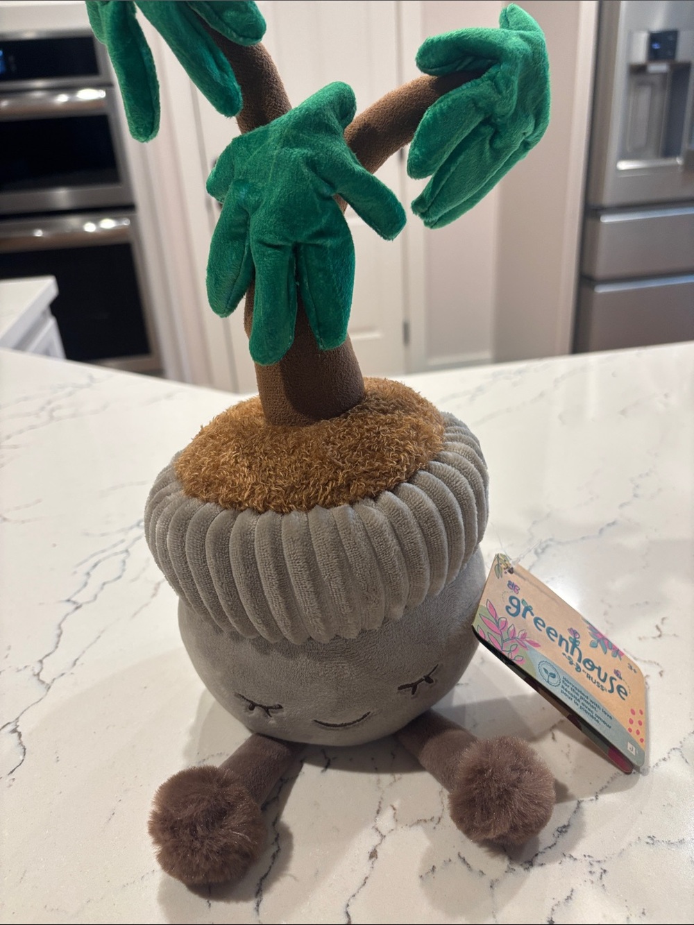 Greenhouse by Russ Plush Money Tree - Plant Baby Plushie—David NWT